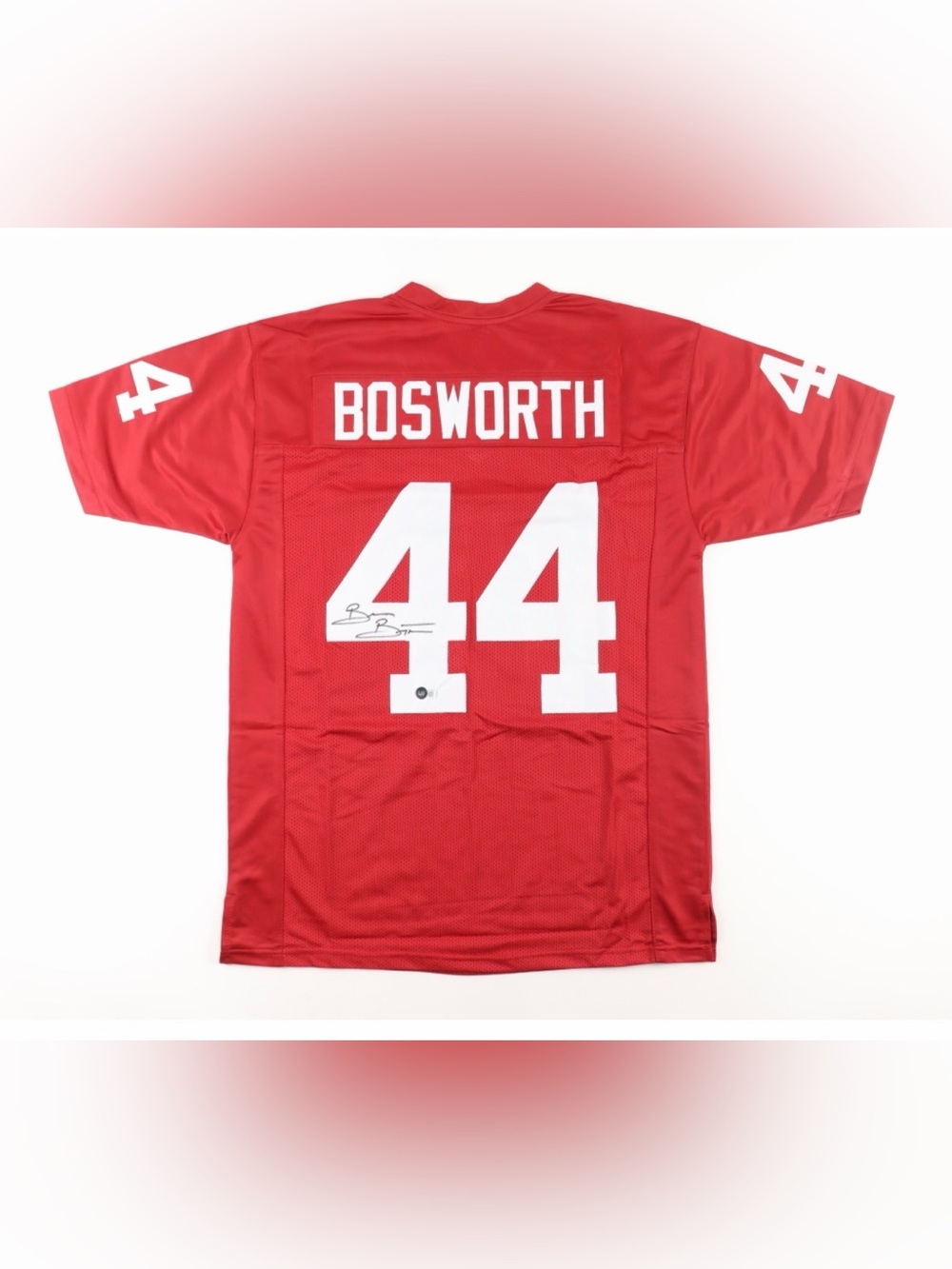 Oklahoma Brian Bosworth 44 Men's Sports Jersey XL Beckett Cerified-